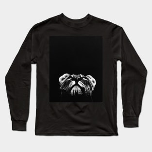 Lioness looking to the light. Long Sleeve T-Shirt